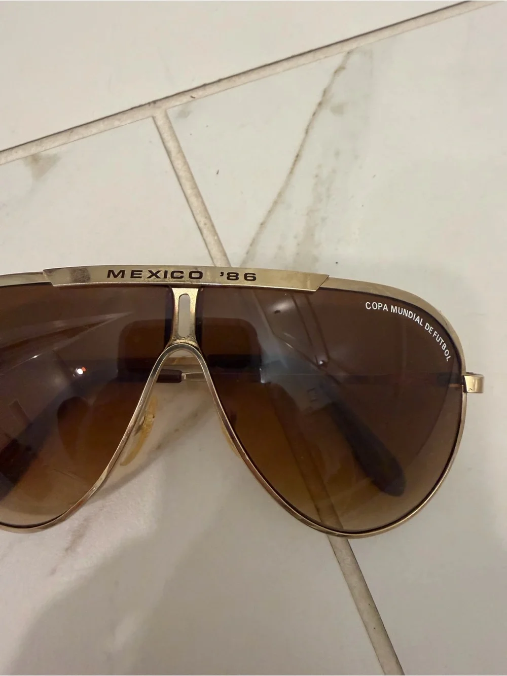 Mexico ‘86 World Cup Souvenir Aviator Sunglasses